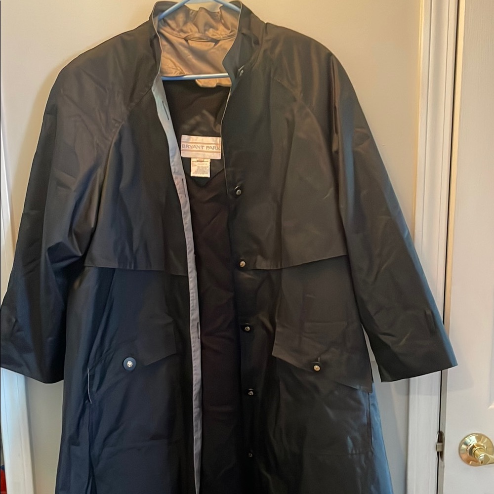 Elegant Black Trench Coat